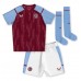 Camisa de time de futebol Aston Villa Clement Lenglet #17 Replicas 1º Equipamento Infantil 2023-24 Manga Curta (+ Calças curtas)